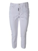 Jeans Cool Girl Cropped bianchi