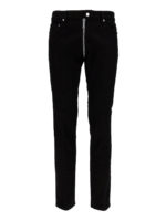 Jeans skinny con maxi zip