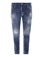 Jeans Skater effetto usurato