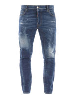 Jeans Tidy Biker con aree sbiadite