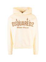 Felpa gialla con logo