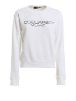 Felpa Milano in cotone con logo