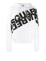 Felpa con logo obliquo