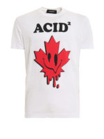 T-shirt Acid bianca