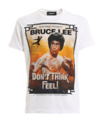 T-shirt con stampa Bruce Lee