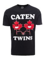 T-shirt con logo Caten Twins