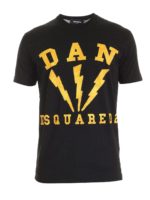 T-shirt Dan Dsquared2 nera