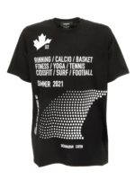 T-shirt Dominate Sport nera