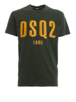 T-shirt in jersey con stampa DSquared2 1995