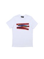 T-shirt Dsquared2 Banner bianca