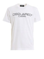T-Shirt DSquared2 Capri bianca