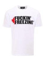 T-shirt con logo Fuckin Freezing