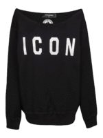 Felpa Icon con scollo a barca