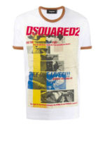 T-shirt con stampa Karate vs Kung-fu