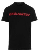 T-shirt logo lettering nera