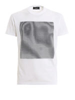 T-shirt con stampa catarifrangente