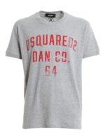 T-shirt in misto cotone stampa logo vintage