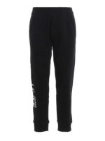 Joggers con stampa logo e interno felpato