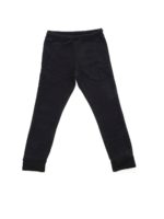 Joggers neri con coulisse