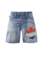 Bermuda Dsquared2 X Pepsi in denim