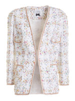 Blazer con fantasia colorata