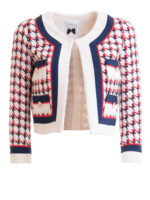 Cardigan multicolor con taschini