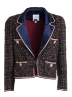 Giacca corta in tweed
