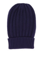 Berretto in lana con risvolto