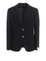 Giacca Soft in lana con tasche applicate