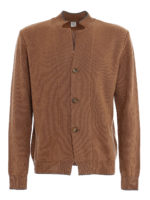Cardigan in lana con bottoni