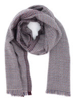 Sciarpa pied-de-poule multicolore