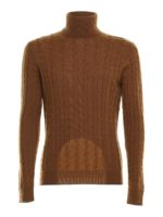 Rollkragenpullover - Camel