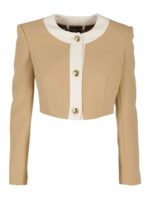 Giacca crop monopetto