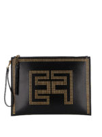 Clutch in pelle sintetica