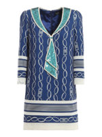 Abito con stampa catena