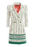 Abito stile blazer con motivo catene