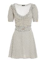 Mini abito in georgette