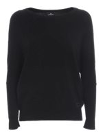 Pullover in misto lana e viscosa