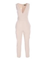 Tuta rosa cipria con logo