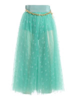 Gonna in tulle motivo ancora