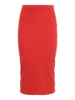 Gonna a tubino a rombi