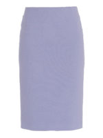 Gonna longuette in doppio crepe