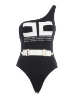 Costume monospalla con cintura