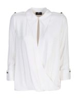 Blusa in viscosa bianco