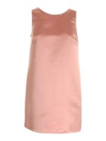 Abito rosa con fiocco