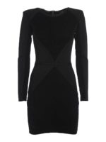 Abito corto multitessuto