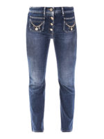 Jeans super skinny con charm