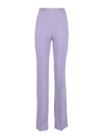 Pantaloni in ottoman con pences