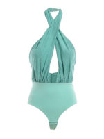 Body plisse color tiffany