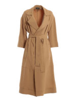 Trench in gabardina
